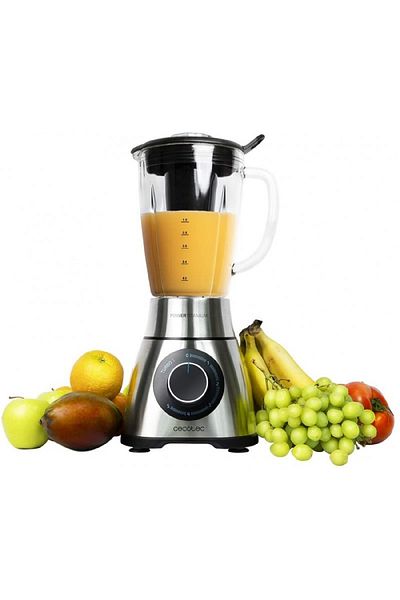 CECOTEC Blender with jug, Cecotec Power Black Titanium 1300, 1.8L