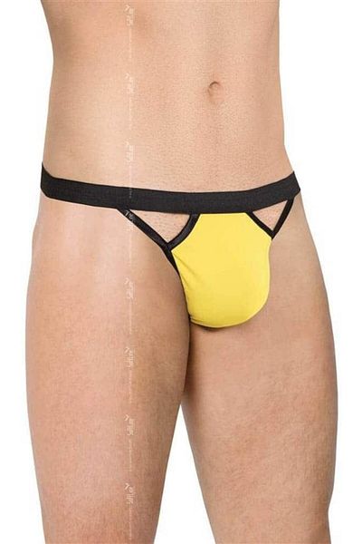 Softline Men's thong panties, Softline 4530, yellow, one size