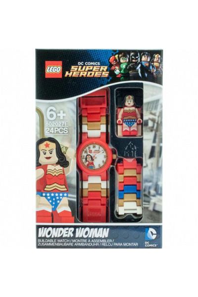 LEGO Women's watch, Lego DC Universe, model 8020271, red, plastic, Quartz