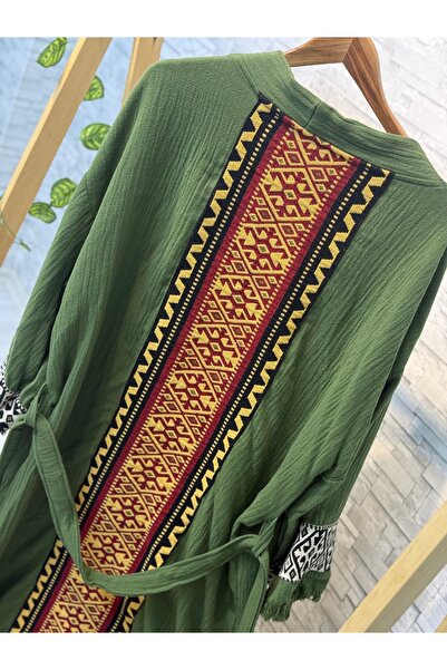 Befera Design Sultan Muslin Kimono 100% Cotton Bathrobe Kaftan Dressing Gown