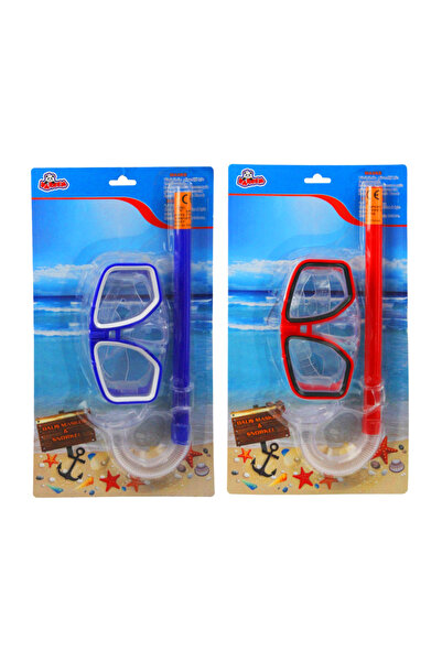 Banadabak Mask and Snorkel Set M38S30 Red-Blue in the Card (the Price Is for ...