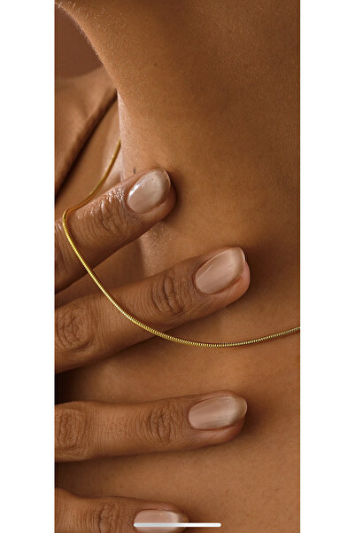 Wind Silver Mini İthal Kolye Kalın Tasarım 925 Ayar