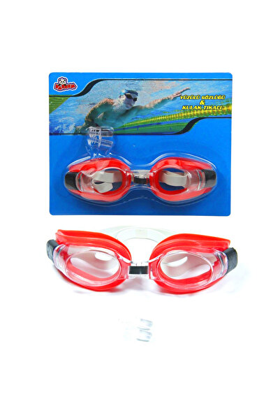 Banadabak نظارات السباحة 2088A مع سدادات الأذن في كارتل (السعر لقطعة واحدة)