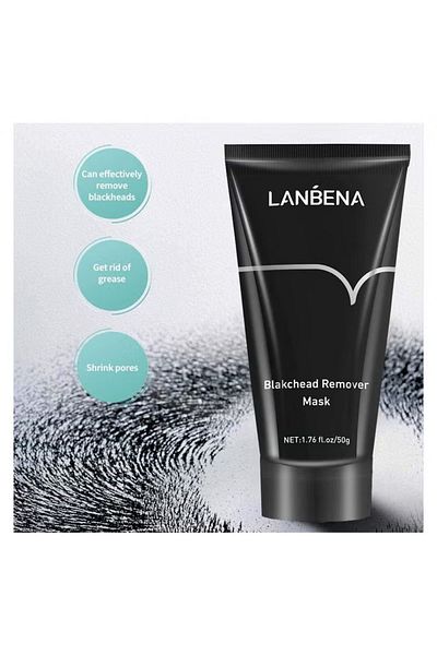 LANBENA LANBENA Bamboo Charcoal Blackhead Remover Mask Peel off Mask Acne Deep Cleansing Mask