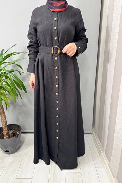 MISS DALIDA Belted Jacket Black T25Y-8018