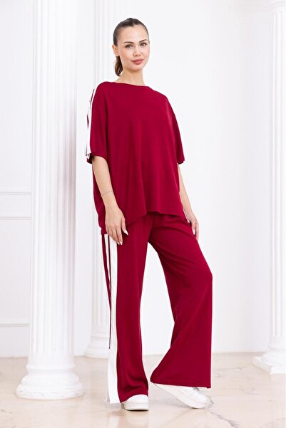 VİZYONER Yani بدلة مشقوقة مخططة