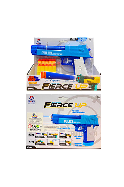 Banadabak مسدس الماء والإسفنج 648-53 كلاريون فيريس UP 2IN1 10 رصاص 5+ (1 قطعة)