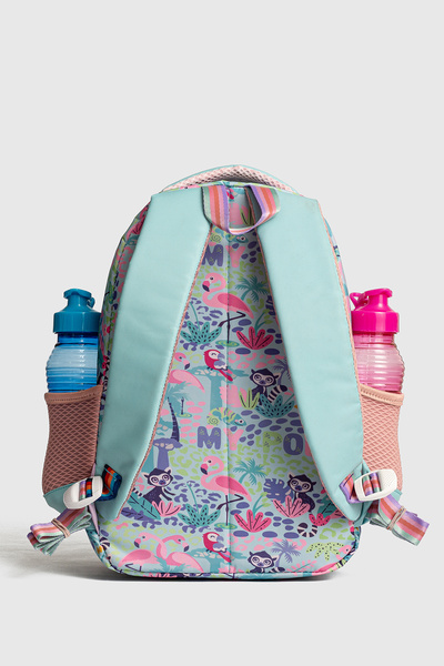 By Hakan My Polo 2075 Girl's Double Set First School Bag Fed Orthopedic Backpack Turquoise