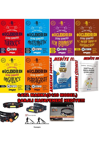 Ankara Yayıncılık LGS 8.SINIF 2025-2026 MÜFREDAT GÜÇLENDİREN SORU BANKASI GÜÇ...