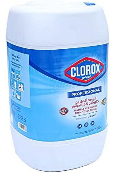 Clorox Original White Jalaen Bleach 30 Liter, White/Blue