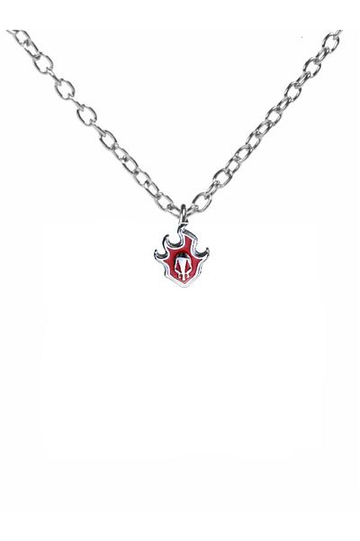 Herşey Nota Bleach Anime Themed Red Figured Necklace with 60 cm Chain |   Unisex Jewelry