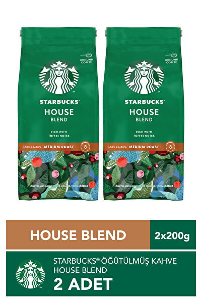 starbucks coffee 2 Adet House Blend Öğütülmüş Kahve 2x200g
