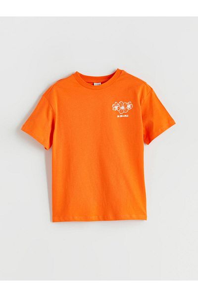 LC Waikiki New Season Crew Neck Girls' T-Shirt - S5Q619Z4