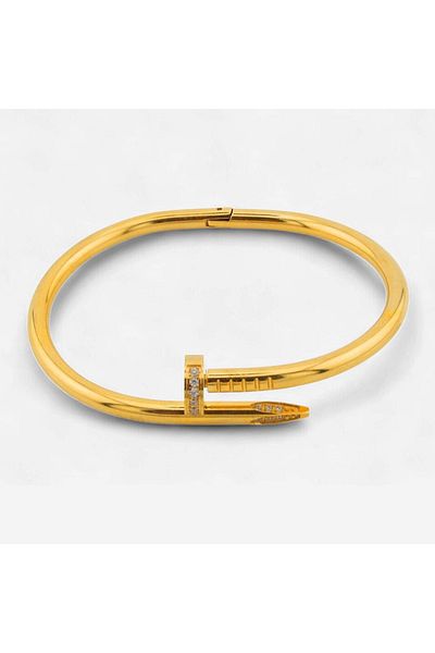 İMRAN GOLD BANGLE BRACELET