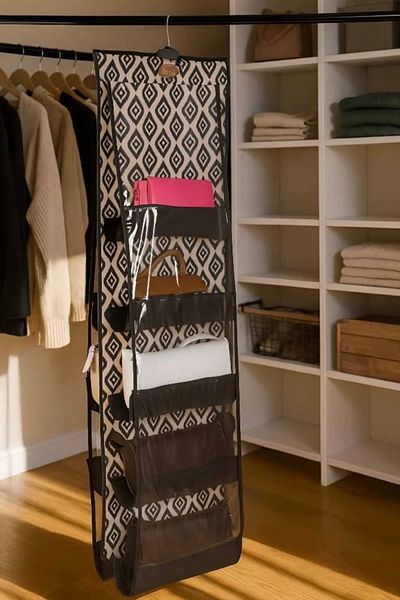 MorPort Ultra Luxury 10 Pocket In-Cabinet Bag and Shoe Organizer