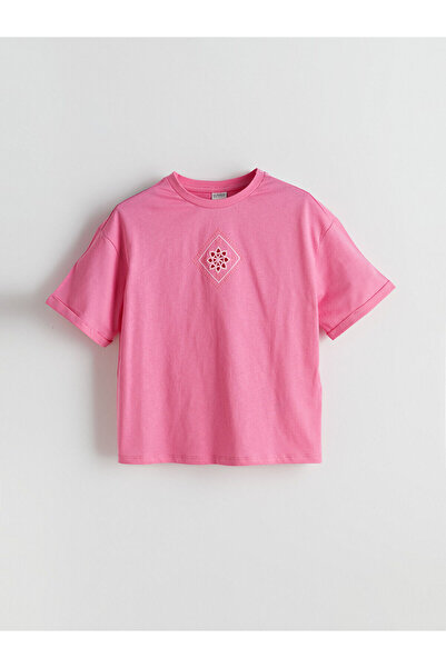 LC Waikiki Nova sezonska majica za devojčice sa okruglim izrezom - S5EL67Z4