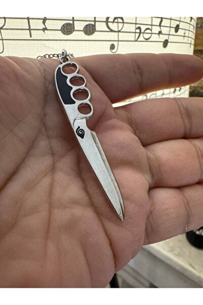 Yuchicly قلادة على شكل سكين مع حامل |   أكشن وثيم غوتيك (أو: طابع غوتيك) للنس...