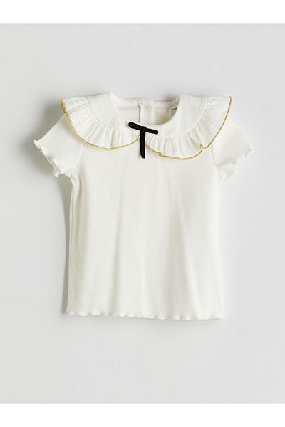 LC Waikiki New Season Ribbon Detailed Camisole Girl's T-Shirt