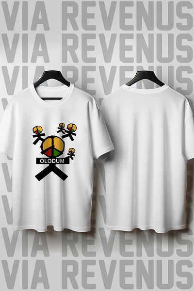 Vordevia Michael Jackson - Tricou unisex cu imprimeu Olodum cu decolteu lat