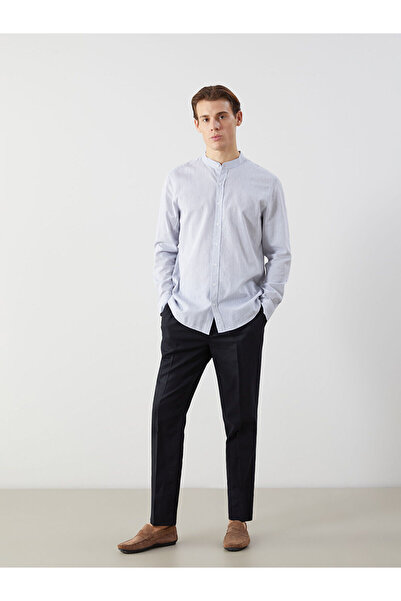 LC Waikiki Ανδρικό παντελόνι Standard Fit Line Blended