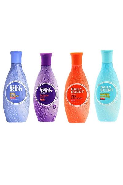 BENCH Daily Scent Bench Body Perfume Cologne 4 Pack Multicolor 125 ml