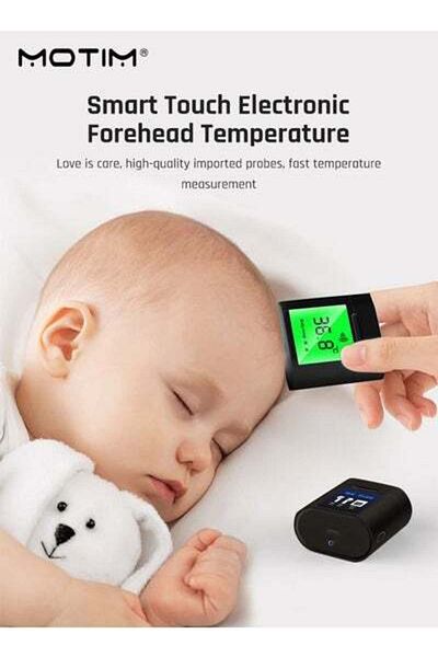 MOTIM Bluetooth Earbuds, True Wireless, Charging Case, Water Resistant Intelligent Electronic Thermometer