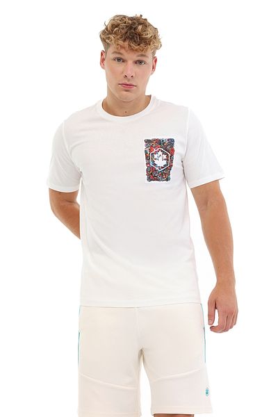 lumberjack Ml Fizzy 11Id343-069 5Fx White Men's Short Sleeve T-Shirt