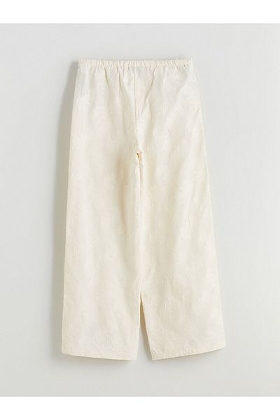 LC Waikiki Pantaloni de damă cu model propriu, cu talie elastică