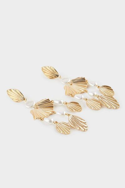 DeFacto Women's Pearl Detailed Earrings F0888Axns
