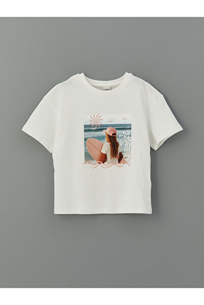 LC Waikiki Μπλουζάκι για κορίτσια Crew Neck (S5)