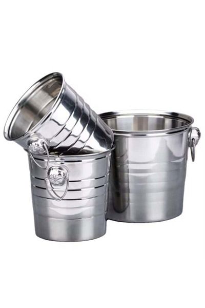Blusmart Frapiera gheata inox cu manere, cleste de gheata inclus