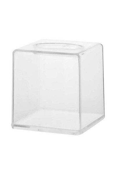 Raffine Generic Acrylic Tissue Paper Holder Clear 13x13x13cm