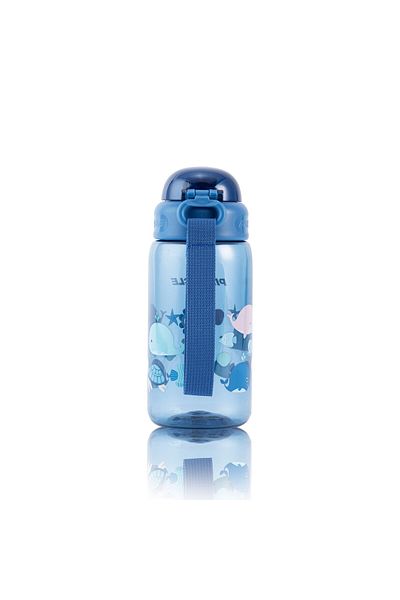 Winsor Pinnacle Promist Water Bottle for Kids With Straw & carrying strap - 600ML