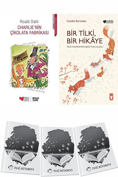 Can Yayınları Charlie’nin Çikolata Fabrikası ve Bir Tilki Bir Hikaye + Hediyeli