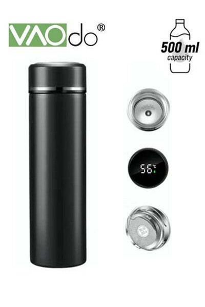 VAODO Stainless Steel Coffee Cup Led Temperature Display Double-layer Vacuum Insulation Cup