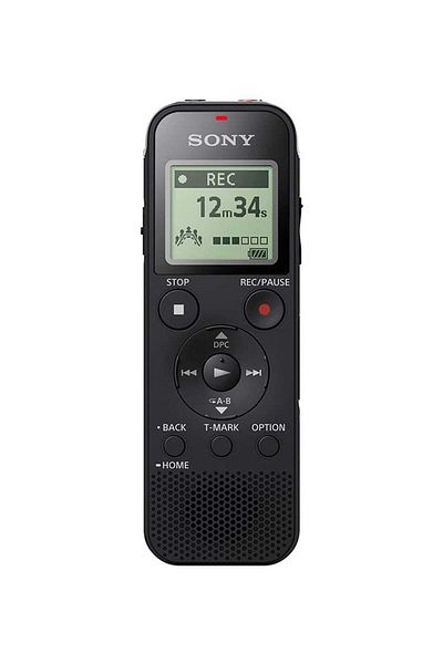 Sony ICD-PX470 Digital Voice Recorder with Built-in USB ICD-PX470/B Black