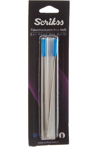 Mena Rise Sirinshop 711 Slim Ballpoint Refil Blue 1108107