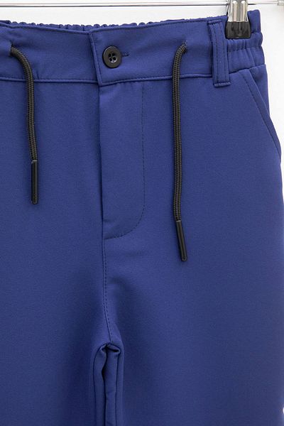 Cansın Mini Boy's Double Leg Navy Blue Fabric Trousers 21141