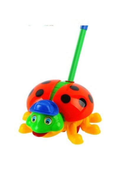 Blusmart Ladybug Push Toy for Children