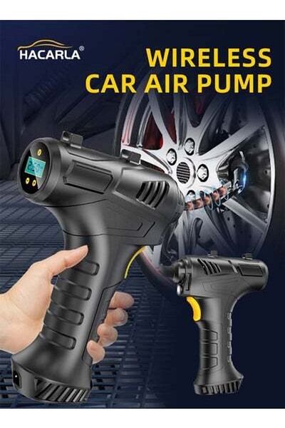MOTIM Cordless Tyre Inflator Air Compressor 12V USB Rechargeable Battery 150PSI Portable Car Tyre Pump