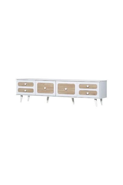 DEC9 180cm elegant and modern TV table with a distinctive design