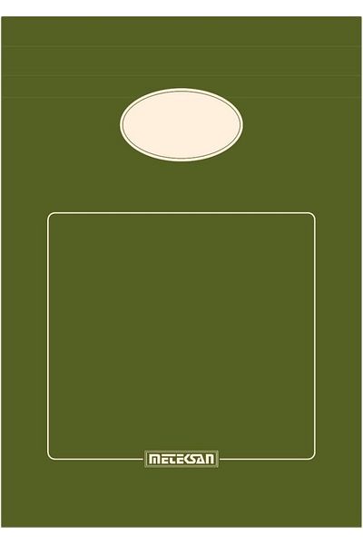 Mena Rise Diyar-Ifırsatshop A5 Cardboard Cover Memo Pad, Office Series, 80 Sheets, Plain, Green 1017157