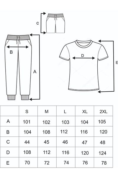 K&S Μαύρο Unisex Πολύχρωμο λογότυπο Καλοκαιρινό Άνετο Βαμβακερό Συνδυασμός Φόρμας