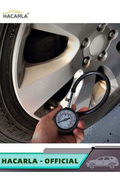 MOTIM 1 Pc Tire Pressure Gauge 100 psi Heavy Duty Tire Gauge Cars 210mm Tire Valve Extension Adapter
