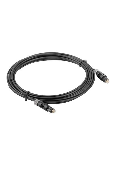 Lanberg Optical audio cable 1m, Lanberg, CA-TOSL-10CC-0010-BK