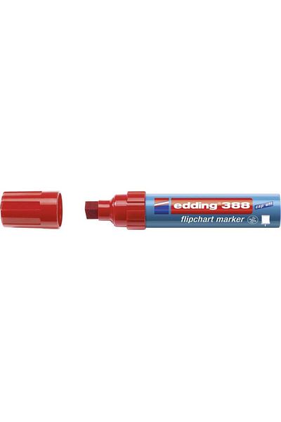 Mena Rise Diyar-Ifırsatshop Flipchart Marker Edding 388, 4-12 Mm, Red 1017157