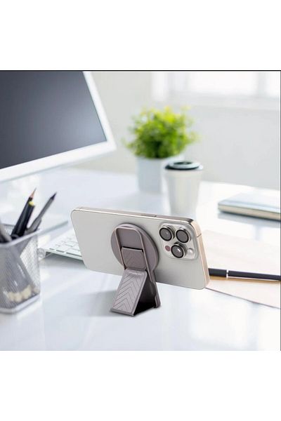 GENERAL Strong MagSafe Phone Holder and Stand, Foldable and Rotating 360 Degrees, Suitable for MagSafe Phones