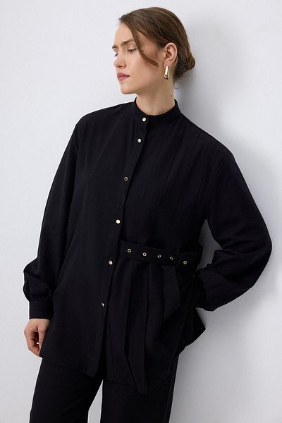 Touché Privé Belt Detail Shirt Pants Suit
