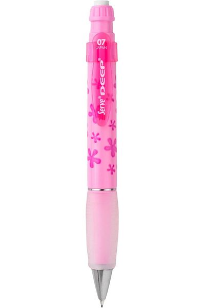 Mena Rise Şirinshop Deep Mechanical Lead Klm 07 Mm, Candy Pink, Flower Pattern 1108107
