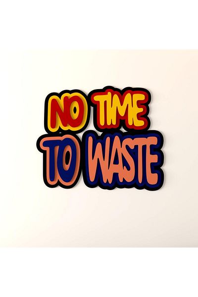 4gdran Surrealist art sculpture "No Time to Waste"